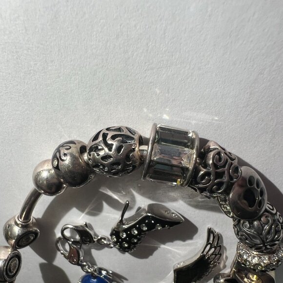 Authentic Swarovski Never Worn Pandora Charm Bracelet - Picture 13 of 15